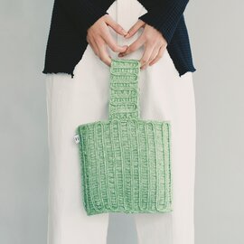 ONICA｜ウール リネン ニット コード バッグ “Knitted Code Bag” oni038