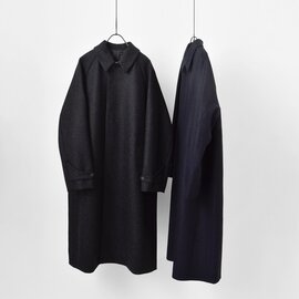 NO CONTROL AIR|スタンダードフラノ ウール ステンカラー コート sn-nc1802ct