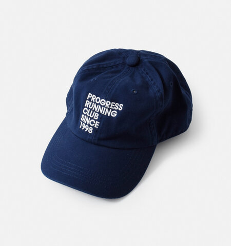 PROGRESS RUNNING CLUB｜刺繍 ロゴ キャップ 帽子 “PRC1998” prc-24ss-10-yh