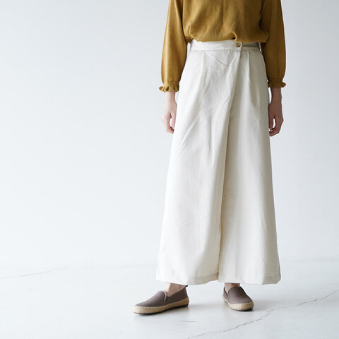 Commencement|コットン ラップパンツ Cotton wrap pants C-263 コメンスメント