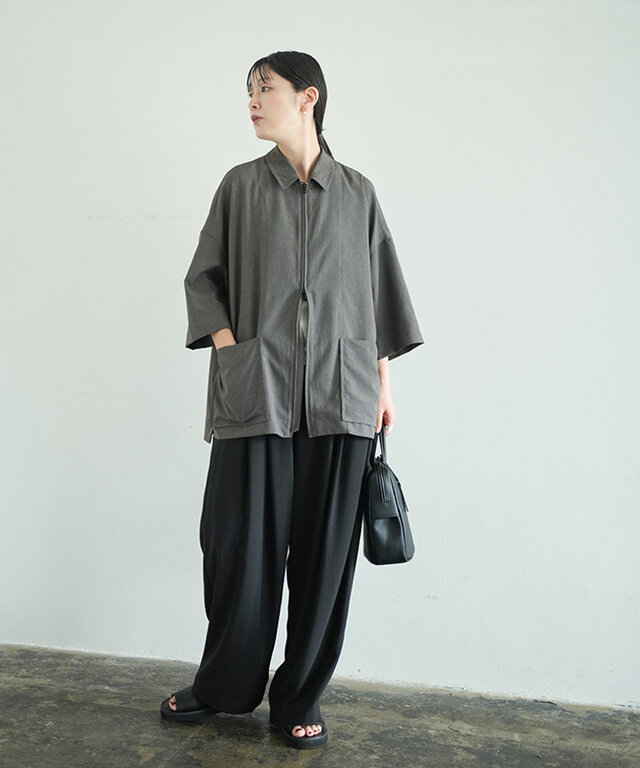 身長:165cm / カラー:91 Dark Grey / サイズ:4