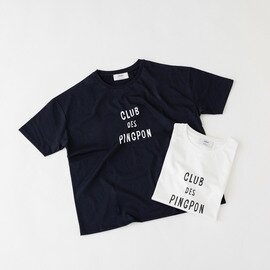 utilite｜テラヴェプレミアムゴールド天竺  ロゴTシャツ-CLUB DES PINGPON