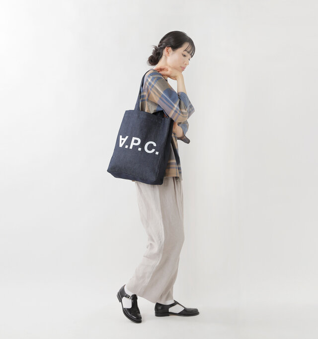 model mizuki:168cm / 50kg
color : indigo / size : one