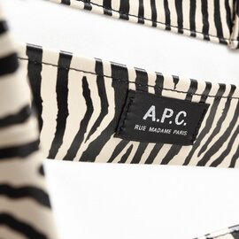 A.P.C.｜ゼブラ プリント トートバッグ “TOTE LOU” 23233-1-02989-kk