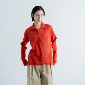 MANON|STRECH TULLE POLO SHIRTS