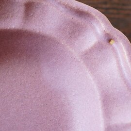 よしざわ窯｜き２１　　プラム 楕円洋豆皿