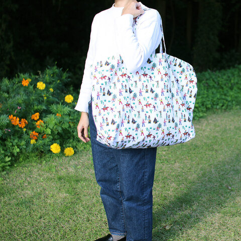 Nathalie Lete|Pocketable Eco Bag