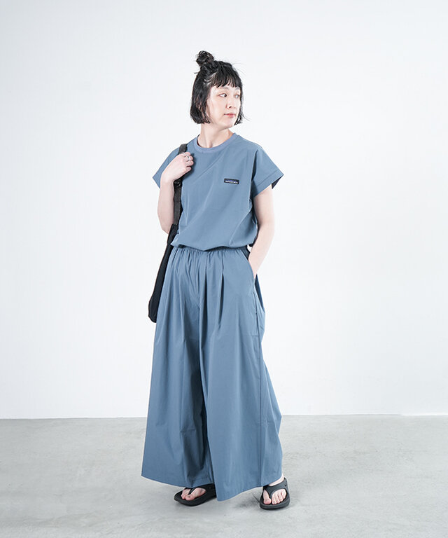 身長:163cm / カラー:STEEL / サイズ:FREE