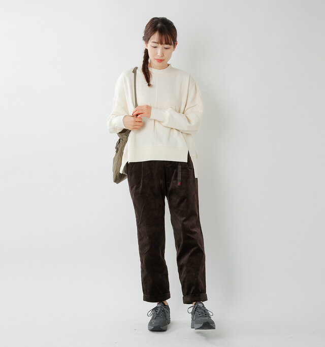 model mizuki:168cm / 50kg
color : dark brown / size : M
