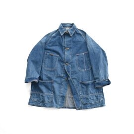 orSlow|LOOSE FIT DENIM COVERALL - USED