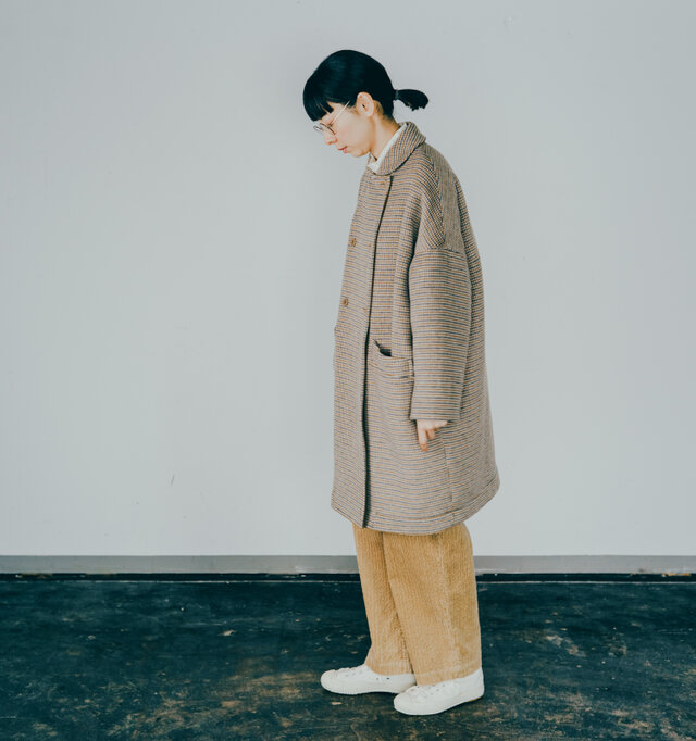 着用サイズ 0(モデル 162cm)/ BROWN 着用