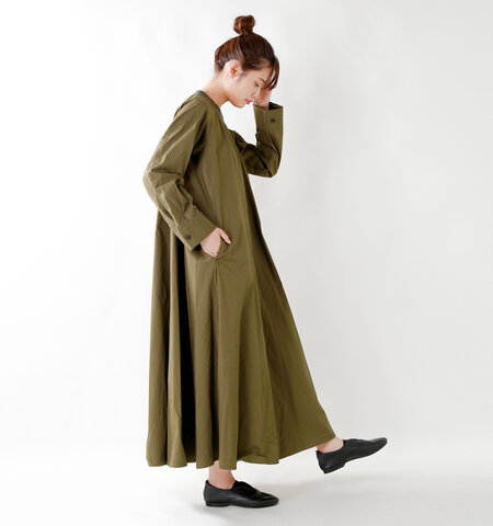 MidiUmi|コットンベルフットロングワンピース 3-756822-yh