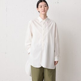 MidiUmi|wide long shirt