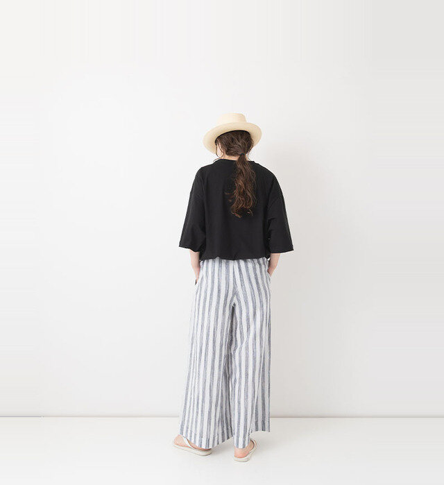 color : GRAY STRIPE , model : 162cm