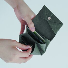 丸和|SUKURO コンパクトウォレット 財布 超撥水加工 越前和紙