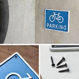 アイアンサイン Bicycle Parking【メール便可】
