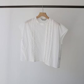 MidiUmi｜lace switching blouse
