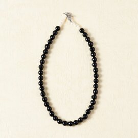IRIS47｜caviar necklace onyx　ネックレス　天然石　パール