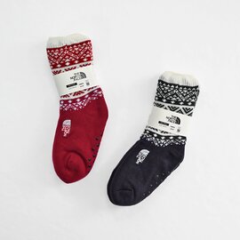 THE NORTH FACE|Nuptse Bootie Socks (雪柄ルームソックス/UNISEX)
