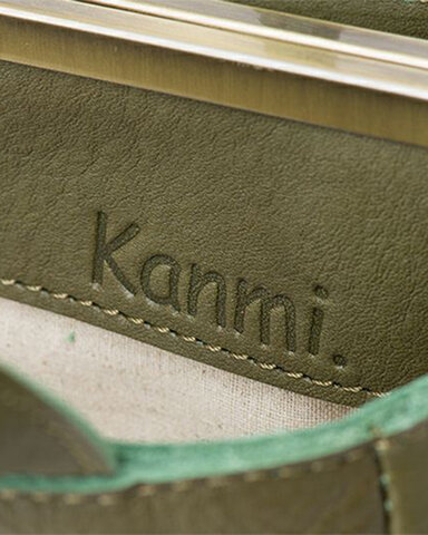 Kanmi｜小脇に収まるほどよいサイズ「maruco　がま口 ショルダーバッグ」【B18-92】