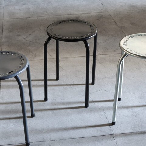 POST GENERAL|STACKABLE METAL STOOL / スタッカブルメタルスツール