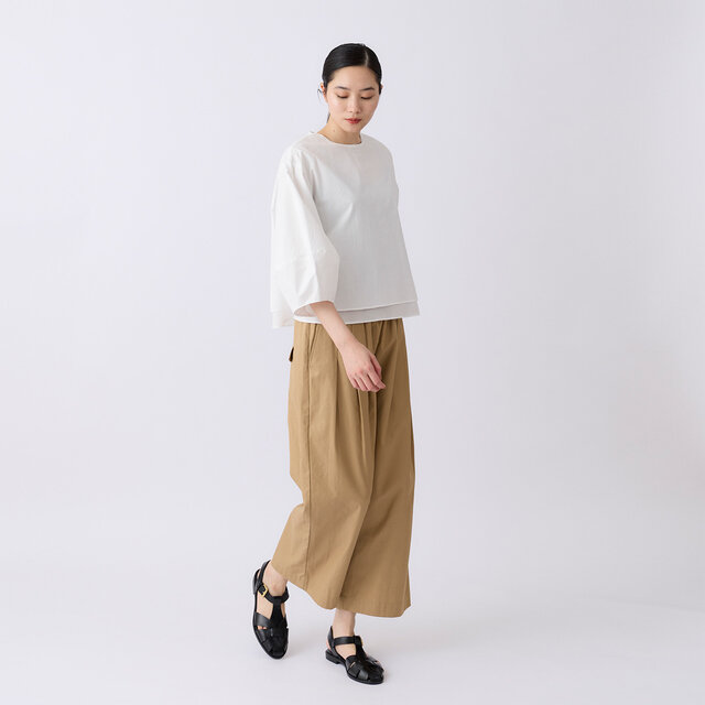 model:168cm color:シロ