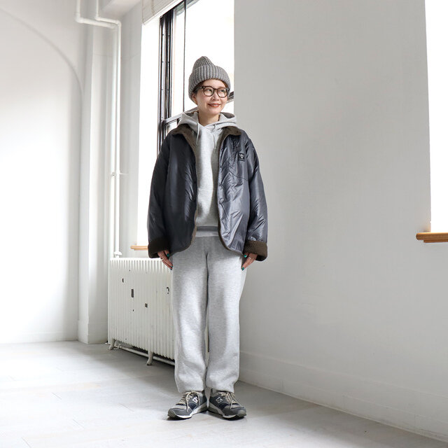 ■オリーブ(身長160cm、着用サイズXS)