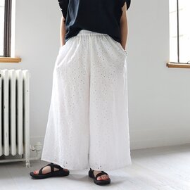 SOIL|レース・ワイドイージーパンツ