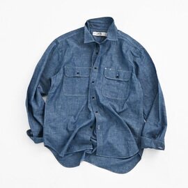 HATSKI|HT.8203005 DPDS Shirt -Chambray-