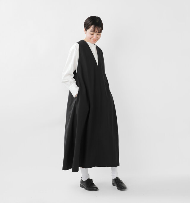 model saku：163cm / 43kg 
color : black / size : OS