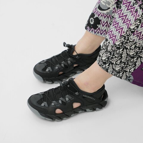 MERRELL|撥水 レザー メッシュ アッパー スニーカー サンダル “MAIPO EXPLORER SIEVE” maipo-ex-sieve-tr