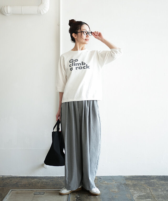 身長:164cm/着用カラー:off white/着用サイズ:FREE