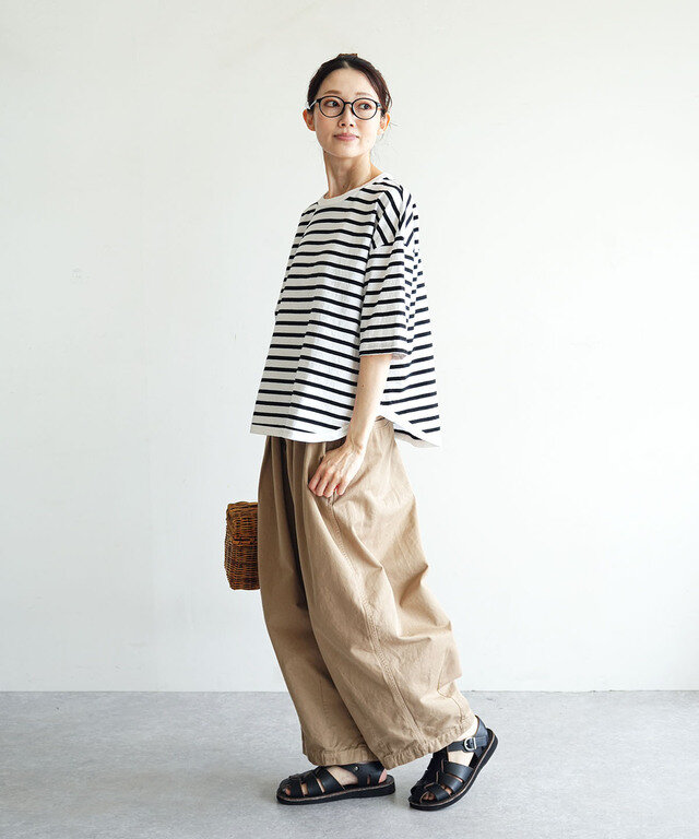 身長:164cm / カラー:42 white×black / サイズ:F