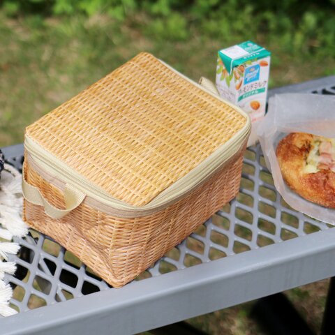 KIKKERLAND｜Wicker Lunch Box(保冷バッグ)