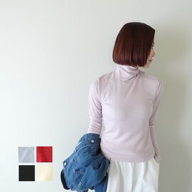 prit|1/60スーパー100ウールフライス タートルネック(90629)