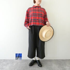 ichi|ネル起毛チェックシャツ(260418)イチ