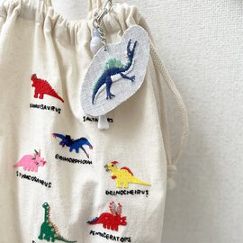 クロヤギシロヤギ｜12の恐竜と古代生物の刺繍キット [図案付/詳しい説明/ダイナソー/初心者も楽しい]