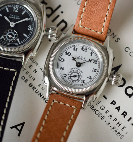 Vague Watch Co.｜レザーベルトアナログウォッチ“COUSSIN” co-s-rf 腕時計
