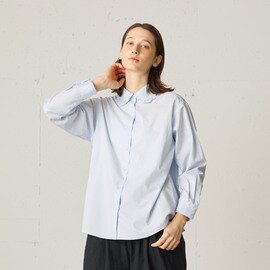 MidiUmi｜frill collar shirt