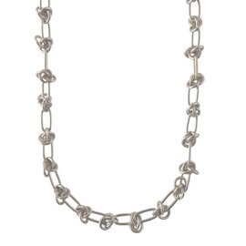 quip queint｜oval sway necklace 　チェーンネックレス　シルバー925　ユニセックス