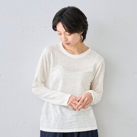 TOKYO BASIC|プレミアムリネン100% 長袖プルオーバー