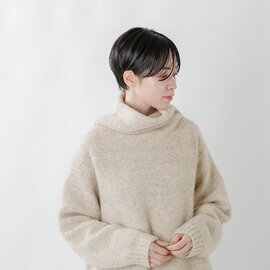 unfil｜カシミヤネップオーバーサイズセーター wzfl-uw126-fn