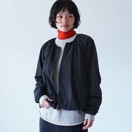 AXESQUIN|ナイロンタフタ ギャザーブルゾン ナイロンタフタ ギャザーブルゾン 撥水 防風 透湿 速乾 ジャケット ワッシャー加工 軽アウター 321132 アクシーズクイン モディファイド
