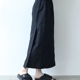 yuni｜コットンリネンツイル　Iラインスカート　1701SK011241