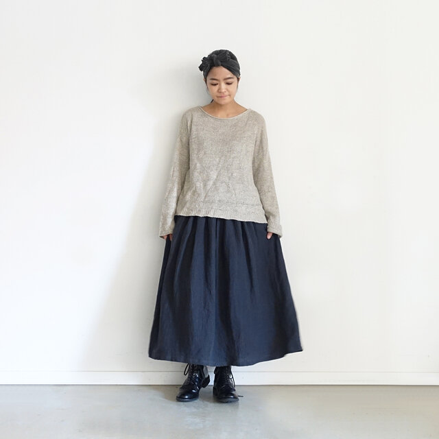 Model 158cm、Black × Charcoal 着用