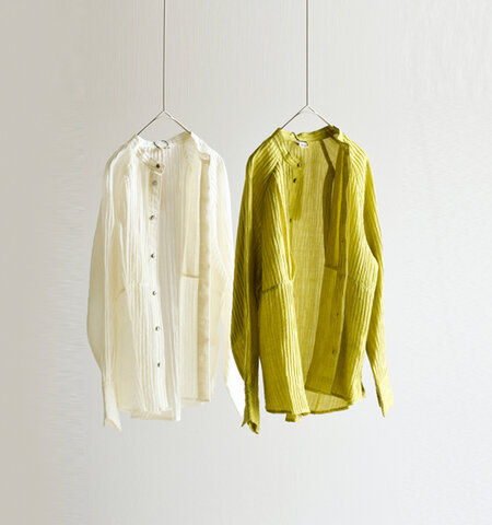 FIL DE FER|シュリンク ドビー カット パーツ シャツ 10-1-06-221-4-2-fn