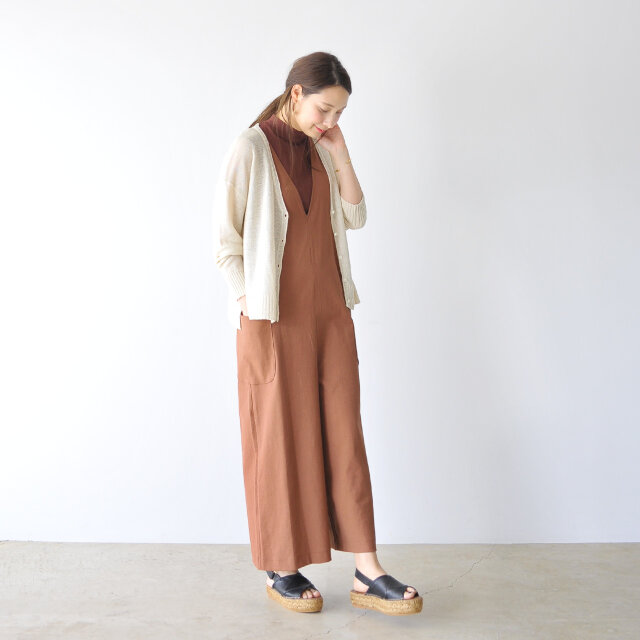 モデル:164cm / 46kg
color : ivory(col.13) / size : free