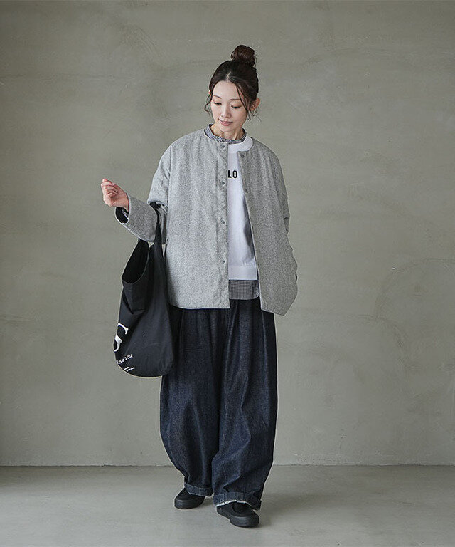 身長:164cm / カラー:902 Topグレー / サイズ:2