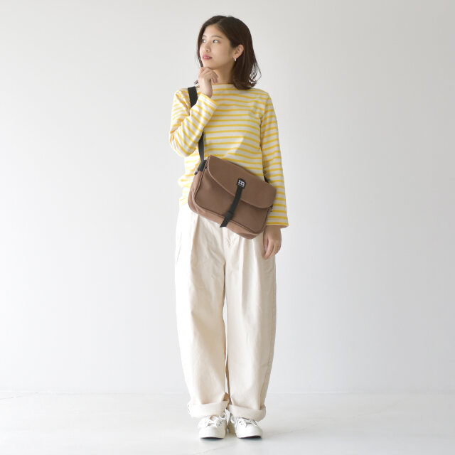 モデル: 157cm /47kg
color:kinari(col.12) / size:0(S~M)