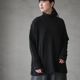 prit|【別注カラーあり】 1/25ウール綿接結タートルネックプルオーバー p90655